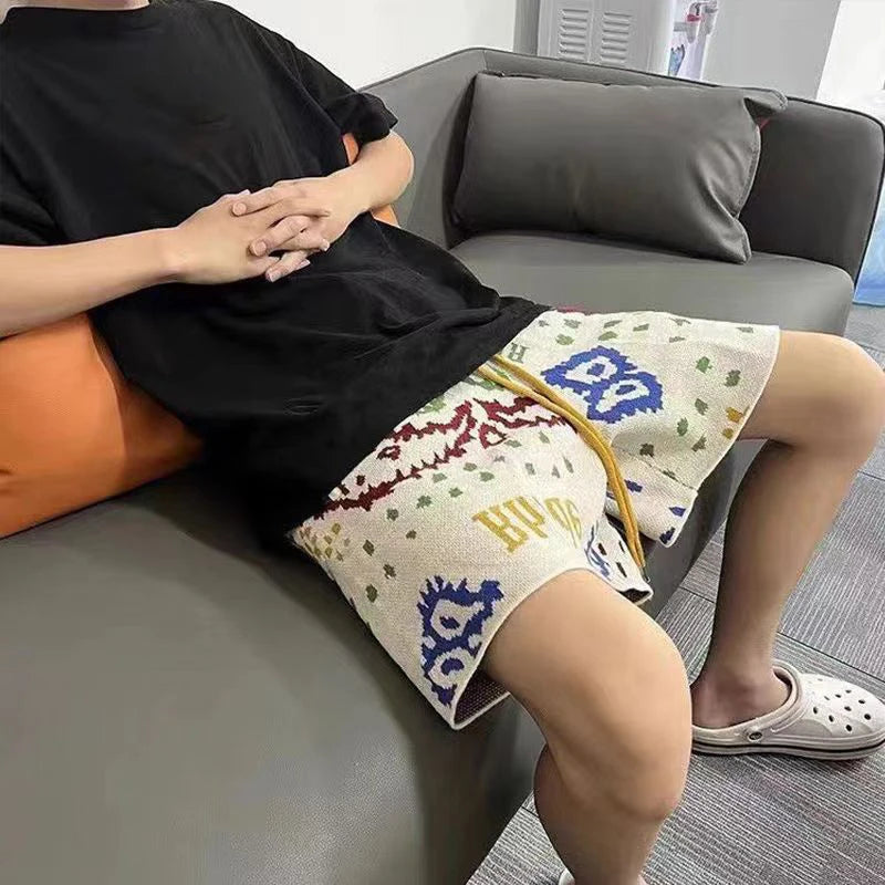 mans fashion Knitted Shorts MORE COLORS