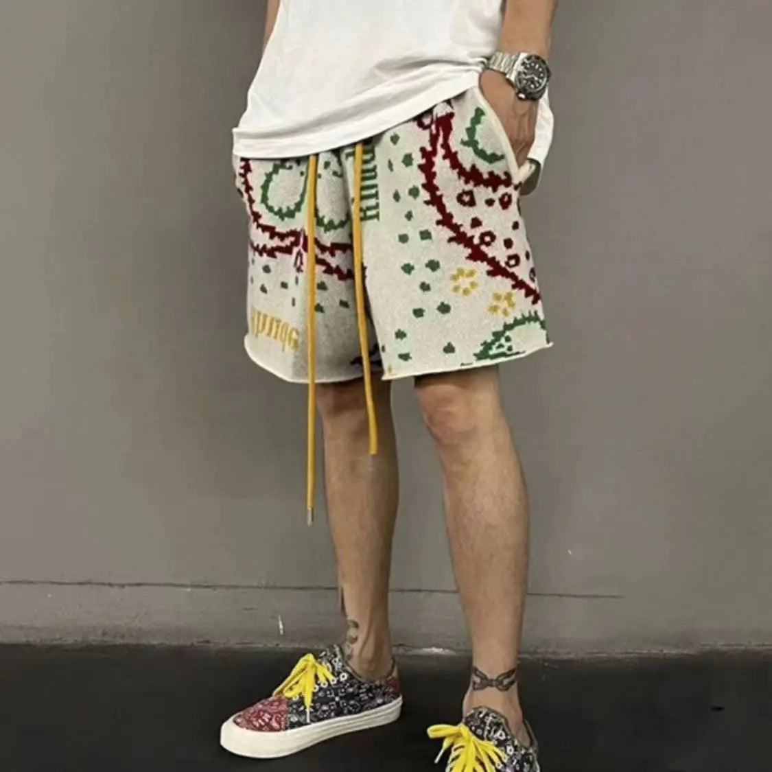 mans fashion Knitted Shorts MORE COLORS