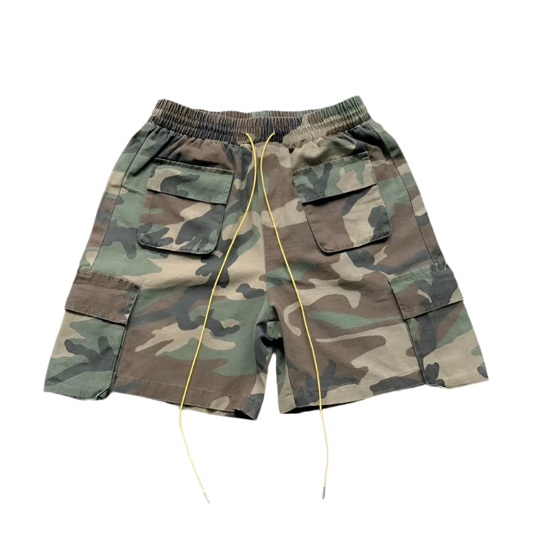 mans camo fashion shorts