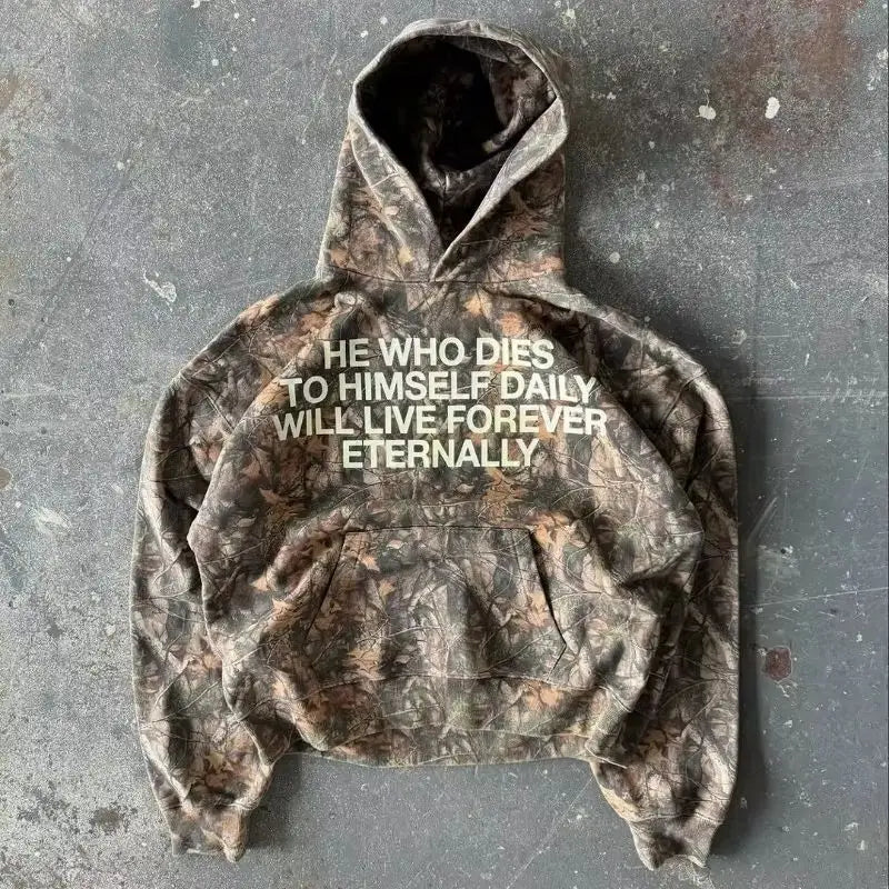 Overesized Printed Hoodies