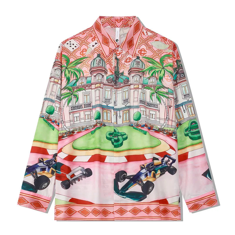 Men's long Sleeve Shirts Fashion Shirts Hawaiian