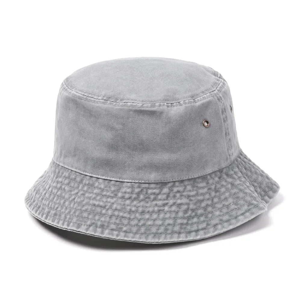 Fashion Denim Washed Bucket Hat
