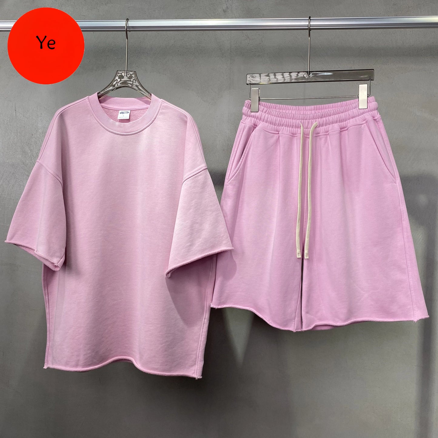 vintege washed shorts and t shirt