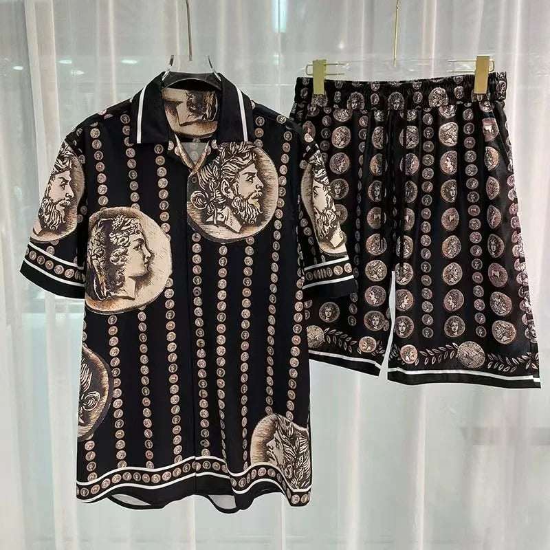 fashion short suit for men MORE COLORS