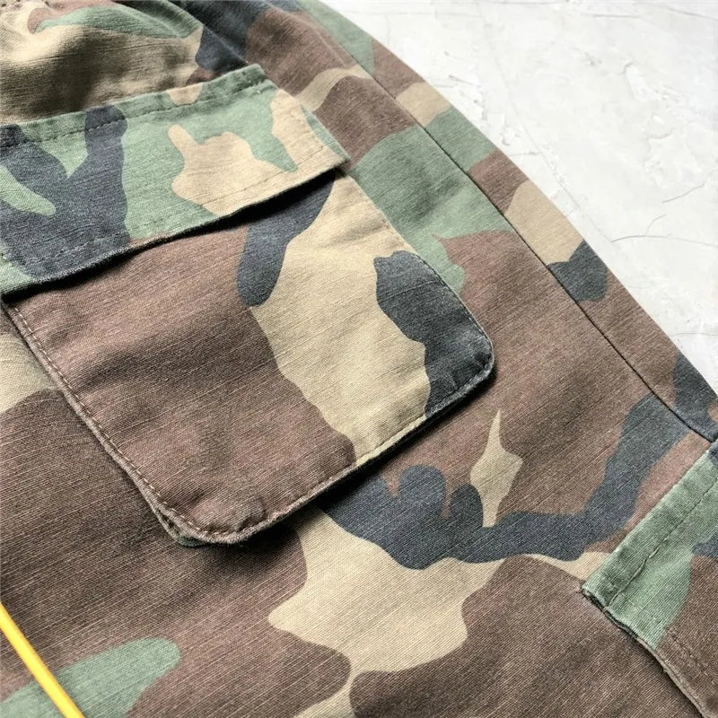 mans camo fashion shorts