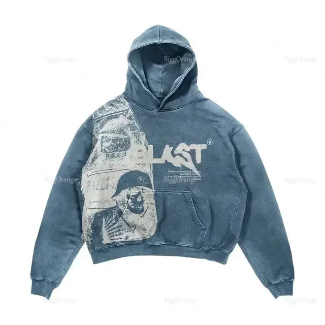 American fashion hoodie