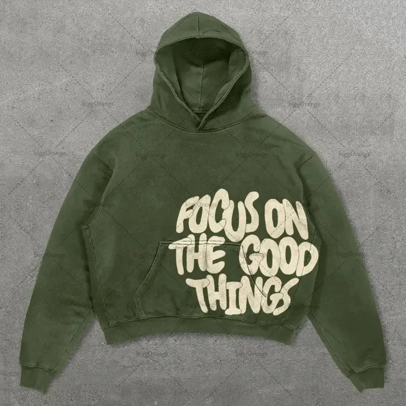 American fashion hoodie