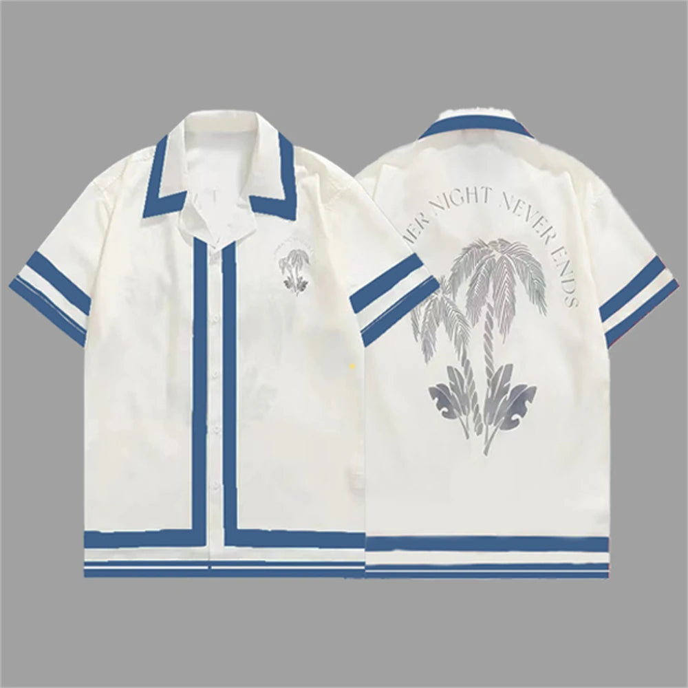 Men's Short Sleeve Shirts Fashion Shirts Hawaiian MORE COLORS