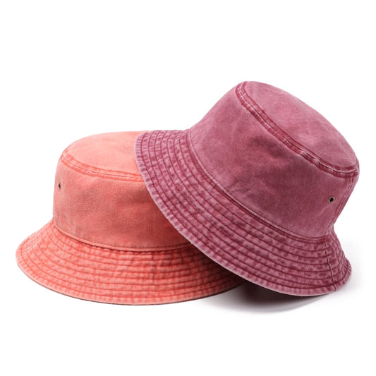 Fashion Denim Washed Bucket Hat