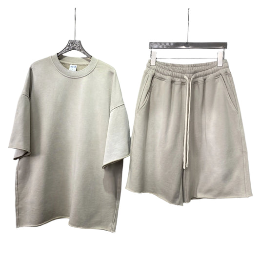 vintege washed shorts and t shirt